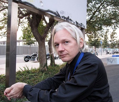 维基解密创始人朱利安·阿桑奇(Julian Assange)