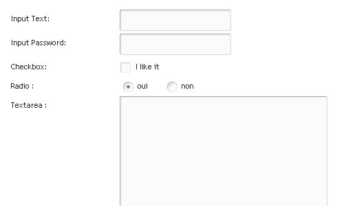 jqTransform jQuery form plugin