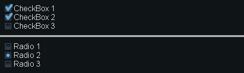Radiobutton and Checkbox-Replacement jquery form plugin