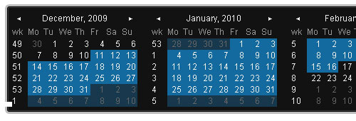 Date Picker jquery form plugin