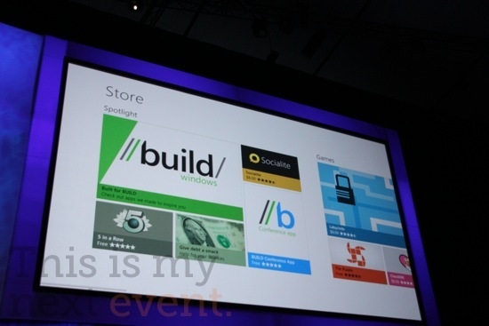 Ƶֱ΢BuildչʾWindows 8