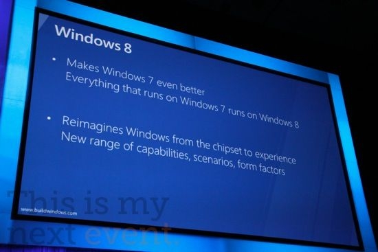 Ƶֱ΢BuildչʾWindows 8