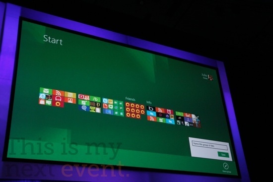 Ƶֱ΢BuildչʾWindows 8