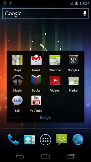 Android 4.0 p9 folder
