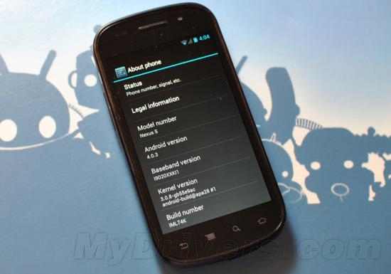 ȸ Nexus S ٷ Android 4.0 ϵͳ