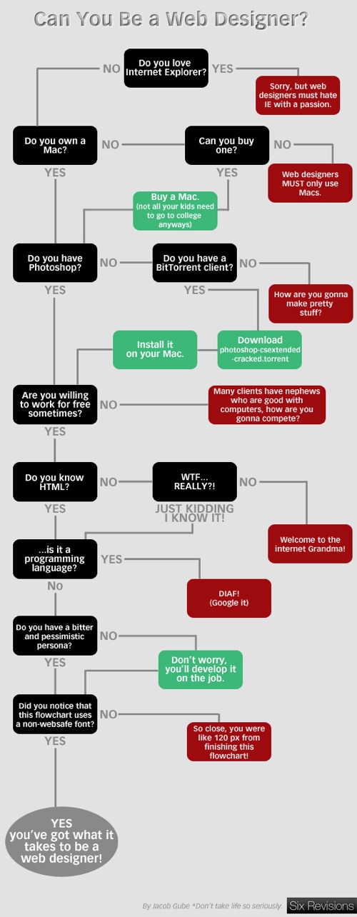 Can you be a web designer?