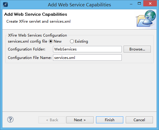 JavaʹxFireWebServiceɵϽ̳ 
