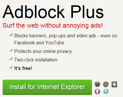 ѣβ Adblock <a href=