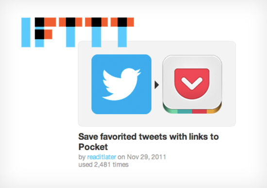 IFTTT  Twitter 