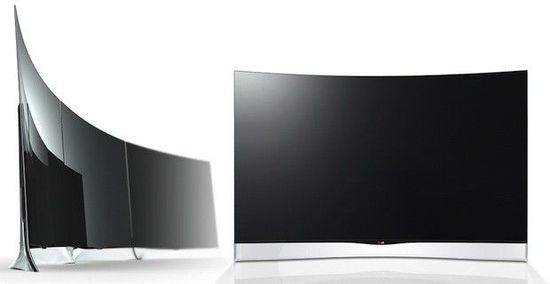 LG 55 寸弧形 OLED 电视德国上市