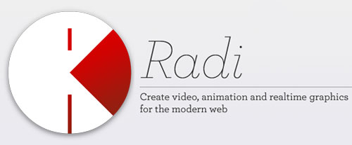 Radi: Visual Design Application with HTML5 and Javascript