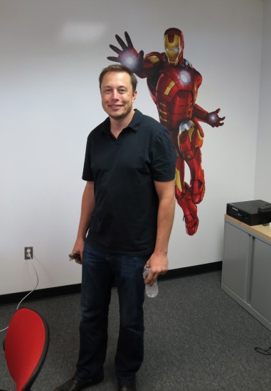 Elon Musk -- Iron Man