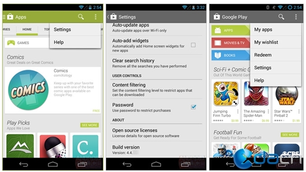 °ȸ Play Store ع Android 4.4 