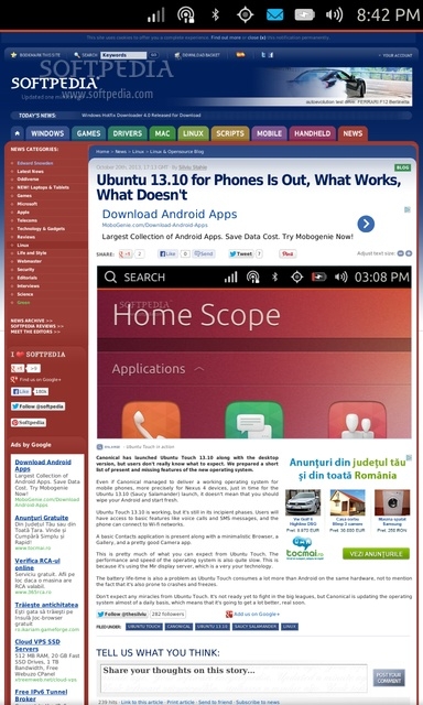 ֻ Ubuntu Touch 13.10 ͼ