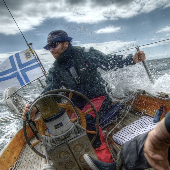 Steering the boat