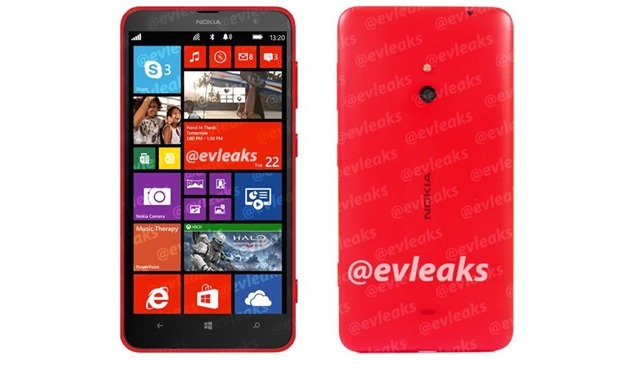 诺基亚 Lumia 1320 前后渲染图均已泄漏 诺基亚 Lumia 1320 前后渲染图均已泄漏