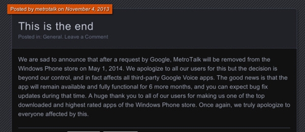 Google ħצٶ Windows Phone
