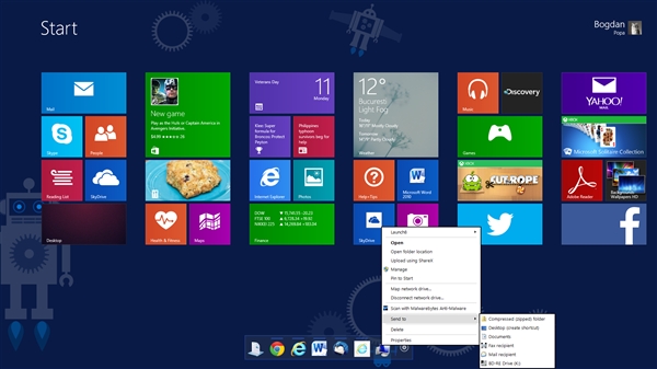  Win8/8.1 ʼĻҲ OS X  Dock