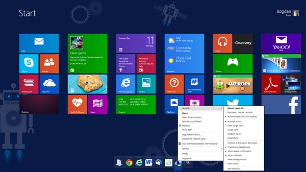  Win8/8.1 ʼĻҲ OS X  Dock