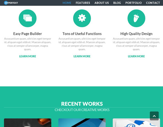 5.flat portfolio template