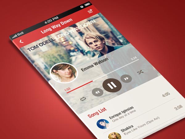 Stunning Music Apps Designs Stunning Music Apps Designs