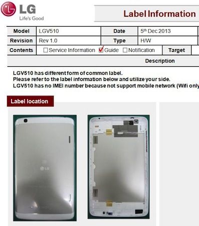 LG ׼Ƴԭ Android  G Pad 8.3
