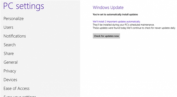 Surface 2 ϵ Windows Update չ