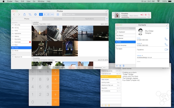 Mac OS X 10.10 ʽع