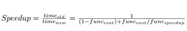 Ahmdal's rule