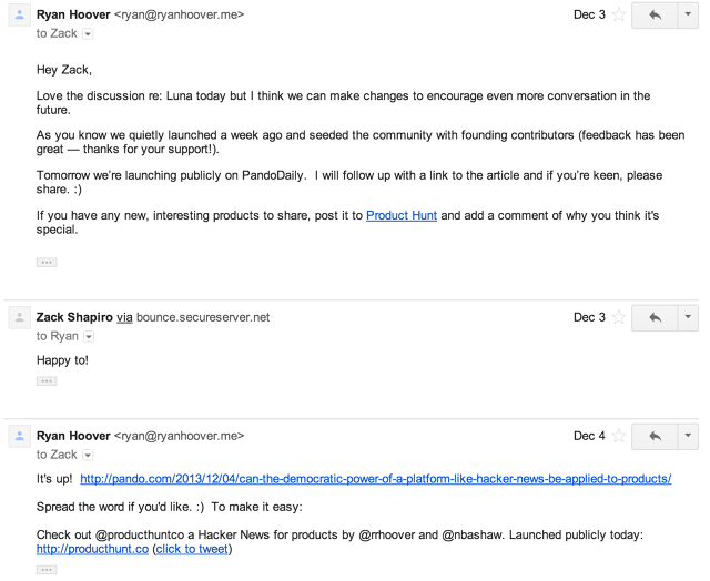 product-hunt-pre-press-email