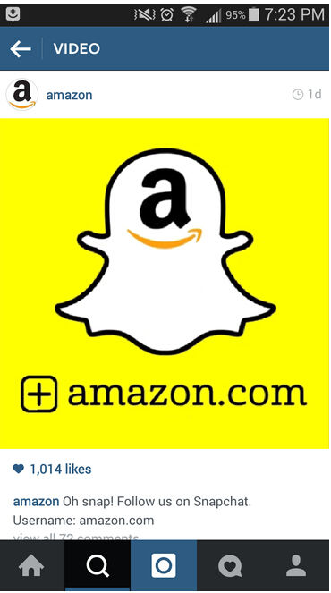 亚马逊利用 Snapchat 发送专属交易