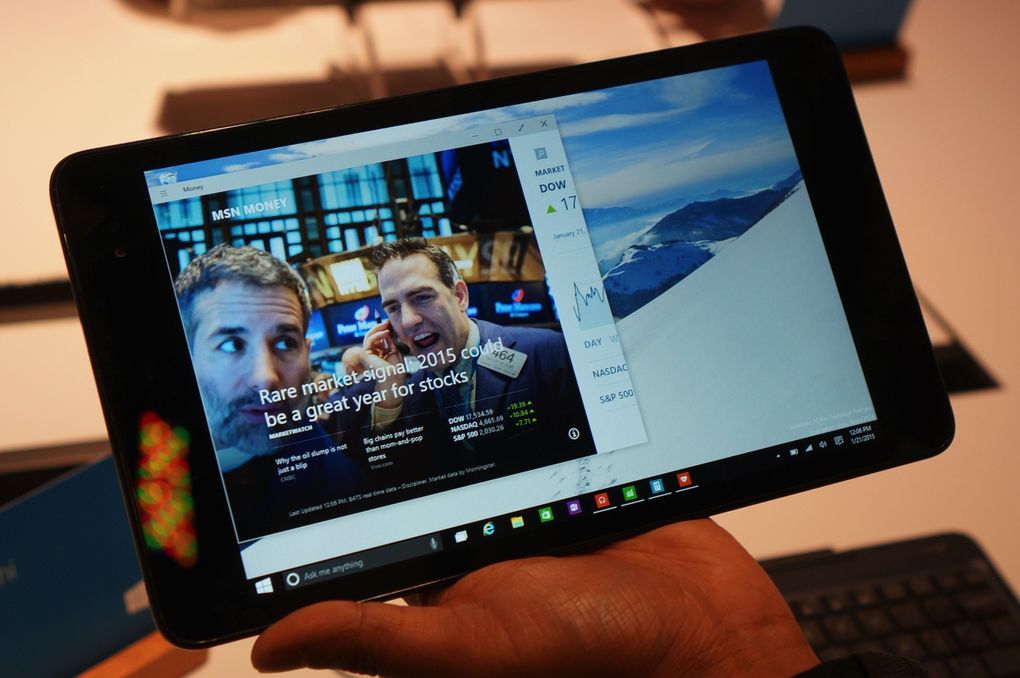 Windows 10 small tablet 1