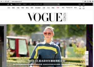 Vogue Website