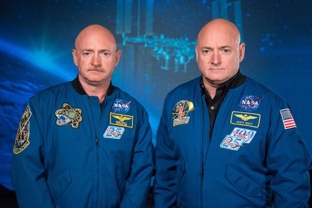 Mark and Scott Kelly