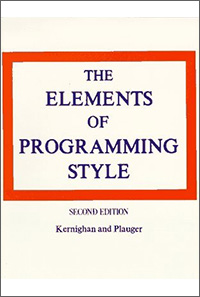 The Elements of Programming Style
