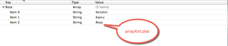 arrayXml