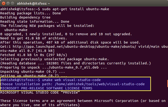  Ubuntu аװ Visual Studio Code