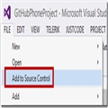 һ Visual Studio 2013 ʹ Github