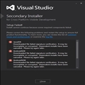 VS2015װ Secondary Installer  Setup Failed