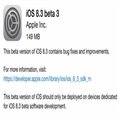 ƻ߰iOS 8.3 ϱϢ