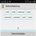 Android ԶViewʵֶRadioGroup (MultiLineRadioGroup)